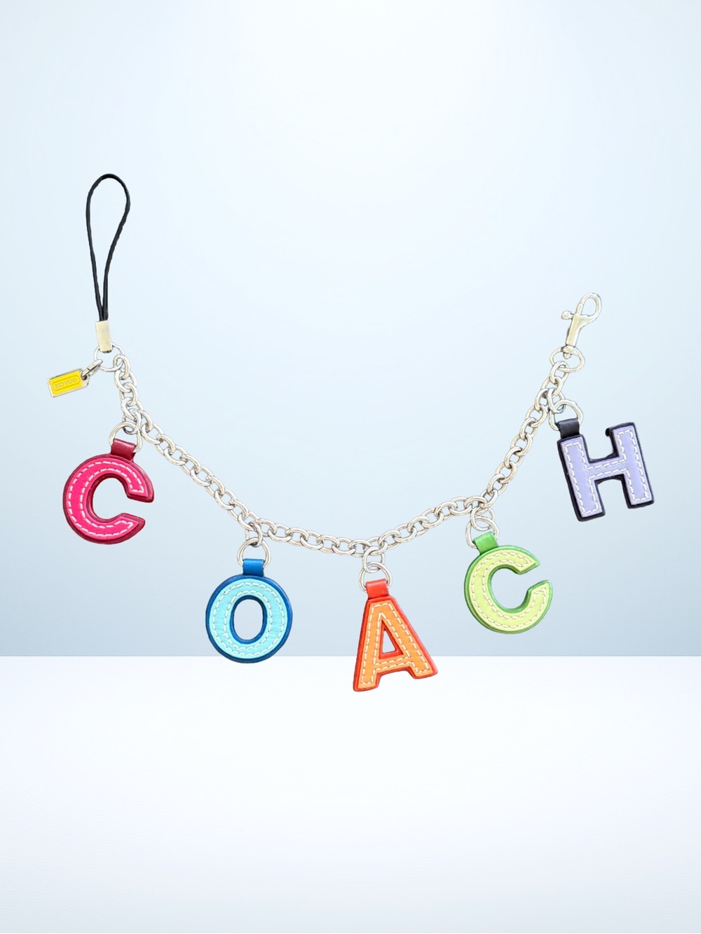 Coach Letters Bag Charm